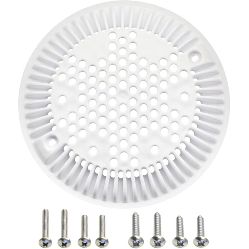 Vortex-schwimmbadgitter Ø20,4 Cm Edelstahl 316l Entspricht Den Nf-sicherheitssaugnormen