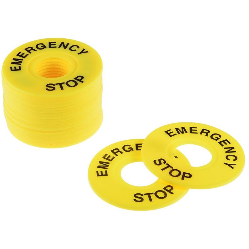 Not-aus-schalter 22 Mm, 20er-packung, Industriesicherheit