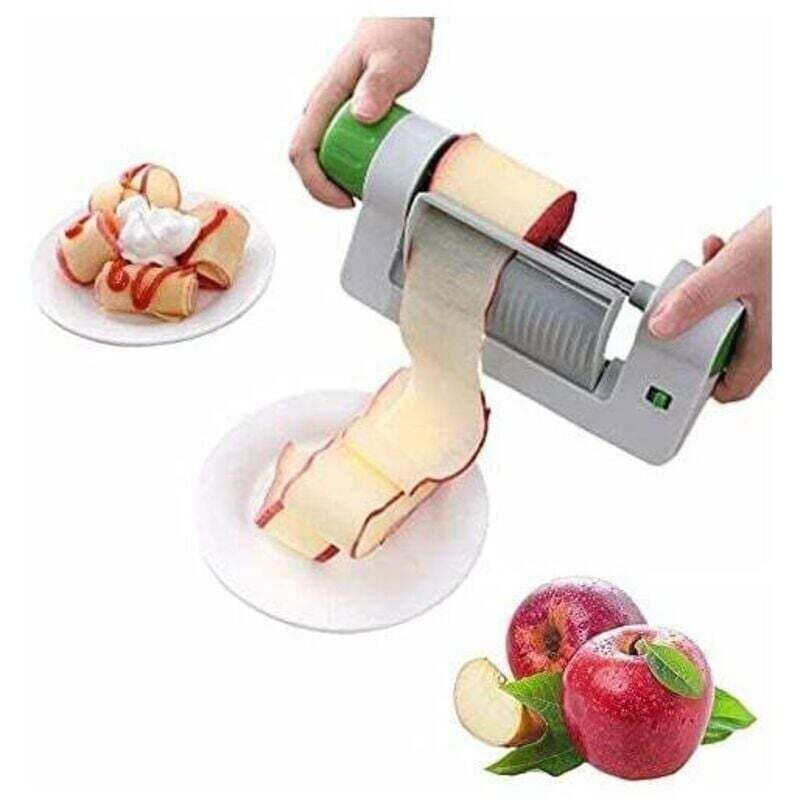 Multifunktionaler Gemüse- Und Obstschneider Mit Spiralmesser – 22,5 X 10,5 X 5,5 Cm Ortviai
