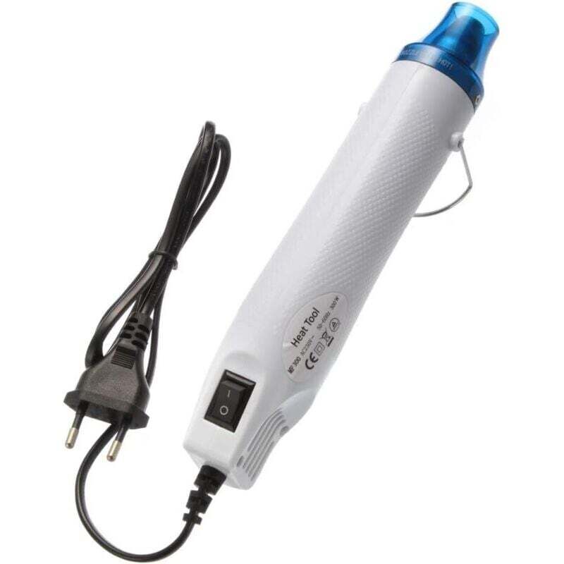 Ortviai 300w Mini-heißluftpistole Zum Schrumpfen, Trocknen Von Farbe, Stempeln Von Gummi Und Ton