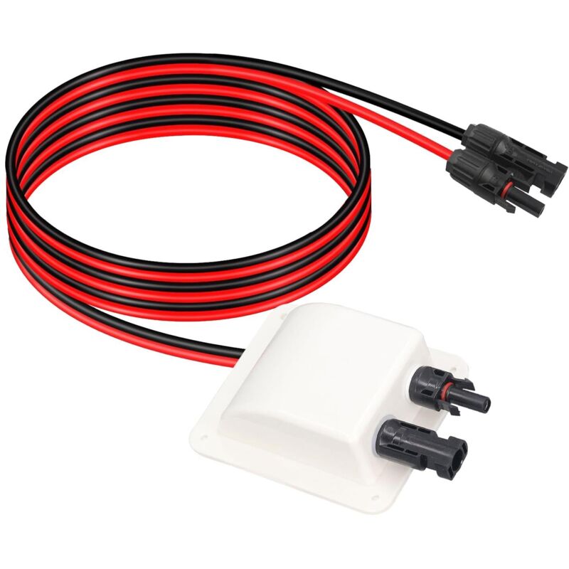 Wasserdichte Solarkabelverschraubung 2 M 10awg Stecker Für Wohnwagen, Boot, Wohnmobil