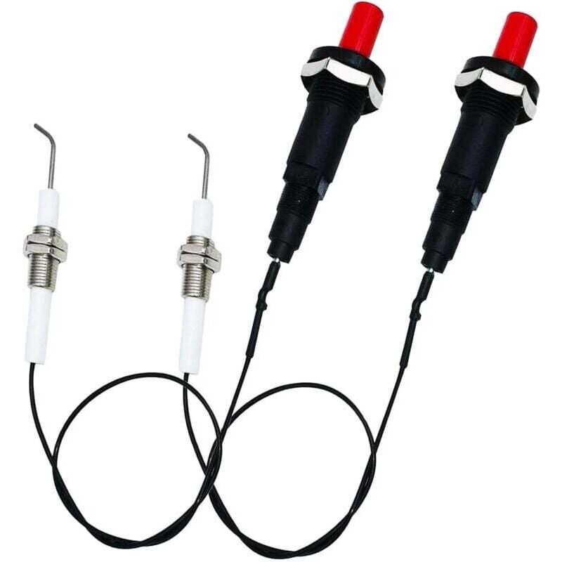 Ortviai Universal 11,8 Zoll Piezoelektrisches Zündset Für Gasgrillherde (2er-pack)