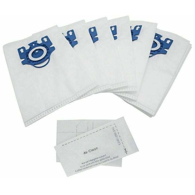 10er-pack Hyclean 3d Efficiency Gn Staubsaugerbeutel Für Die Modelle C1, C2, C3, S2000, S5000, S8000 Von Ortviai