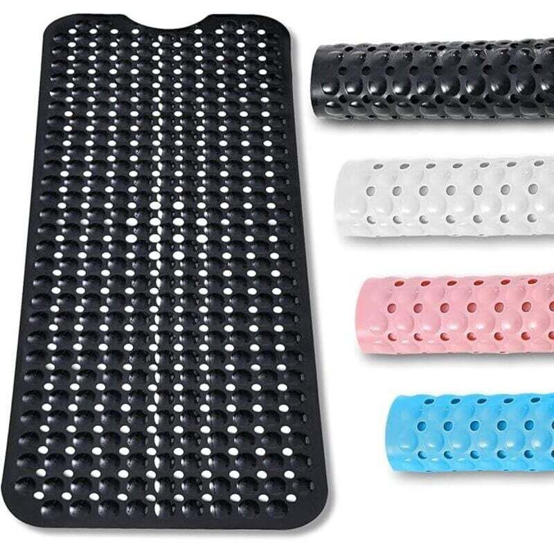 Ortviai Rutschfeste Badematte 100 X 40 Cm, Maschinenwaschbar, Bpa-frei, Für Badewanne Und Badezimmer