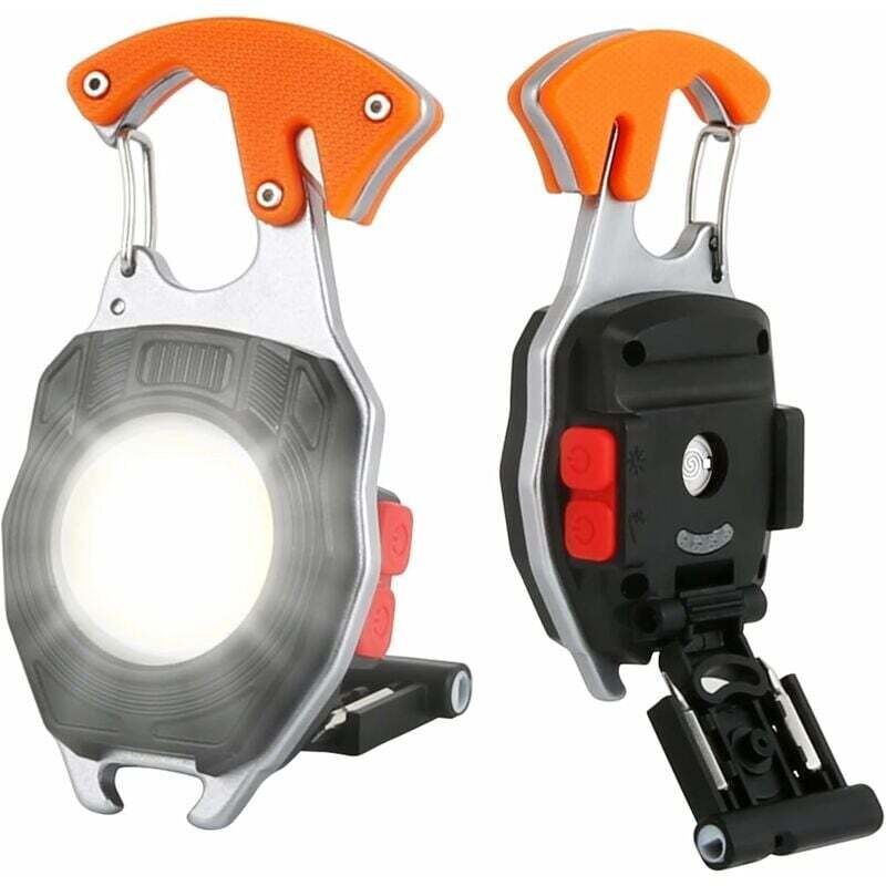 Mini-led-taschenlampe, Wiederaufladbar, 800 Lumen, 7 Modi, Wasserdicht Für Den Außeneinsatz, Ortviai