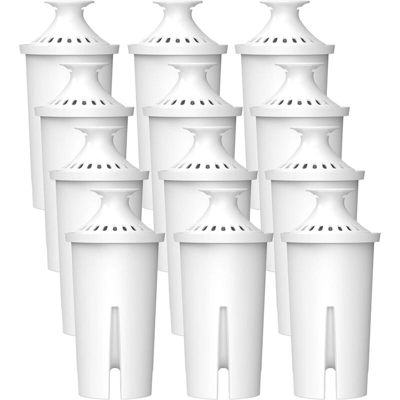 Tüv Süd Nsf-zertifizierte Filterkartusche, Kompatibel Mit Brita Classic Wasserkanistern, Pearlco Aqua Optima, 12 Stück