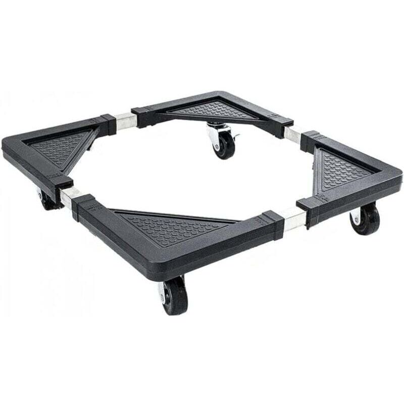 Verstellbarer Fuß Mit Rollen (43–65 Cm), 360° Drehbar, Tragkraft Bis 200 Kg, Für Waschmaschine Und Kühlschrank (ortviai)