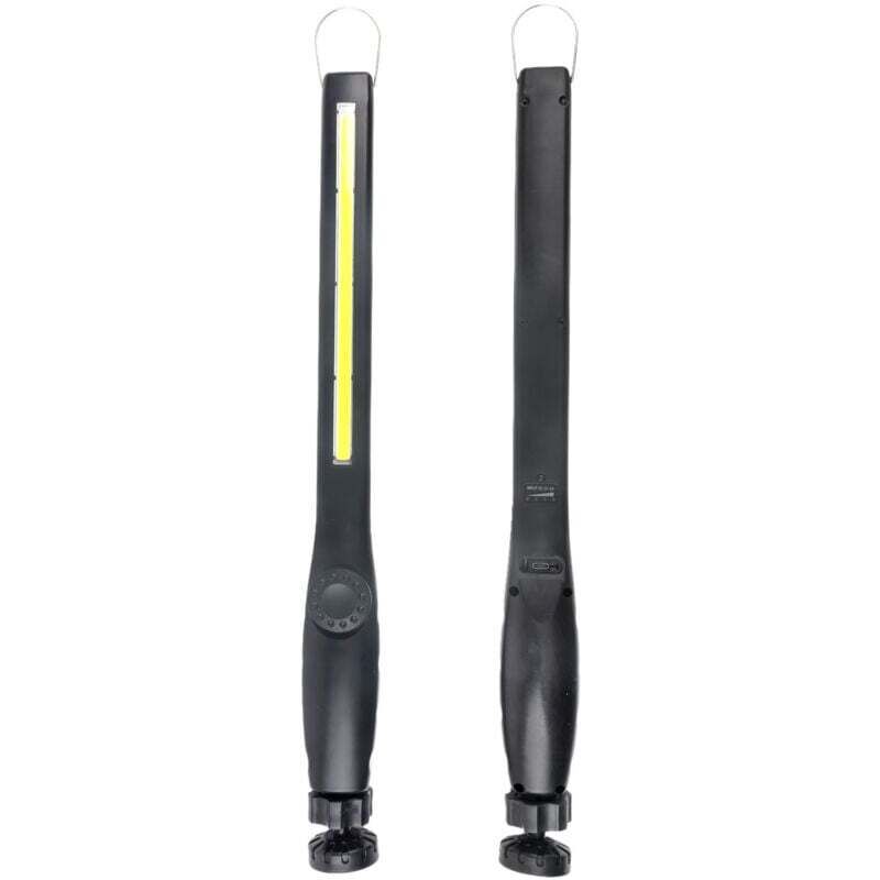 Ortviai Wiederaufladbare Led-arbeitsleuchte Mit Haken Und Magnetfuß Für Werkstatt, Garage, Camping