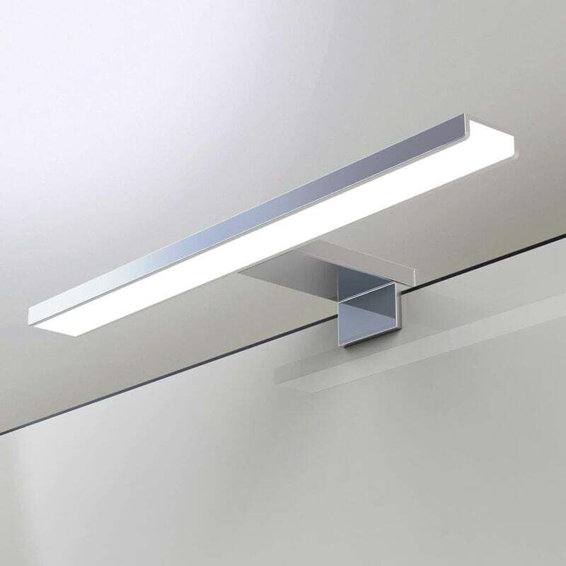Ortviai 30 Cm Led-badezimmerspiegelleuchte, 6 W, 3000 K, Aluminium, Ip44 Wasserdicht, Energieklasse E