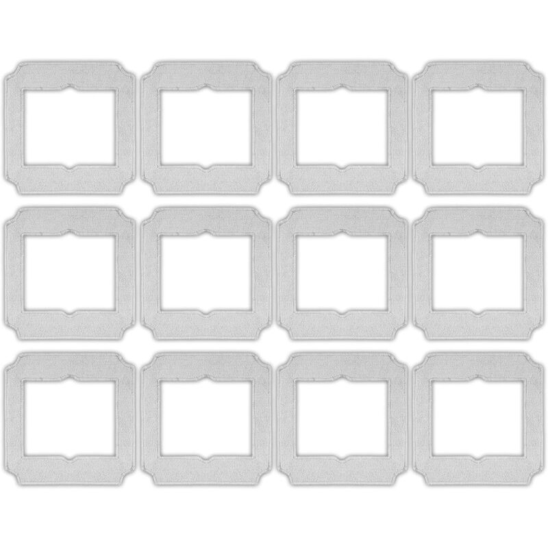 12 Waschbare Pads Für Fensterreinigungsroboter Modelle W-cc02-0012
