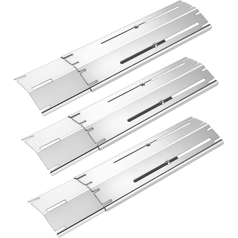 Universelle Grillplatte Aus Edelstahl 430, Verstellbar Von 29,7 Bis 53,3 Cm, Grill