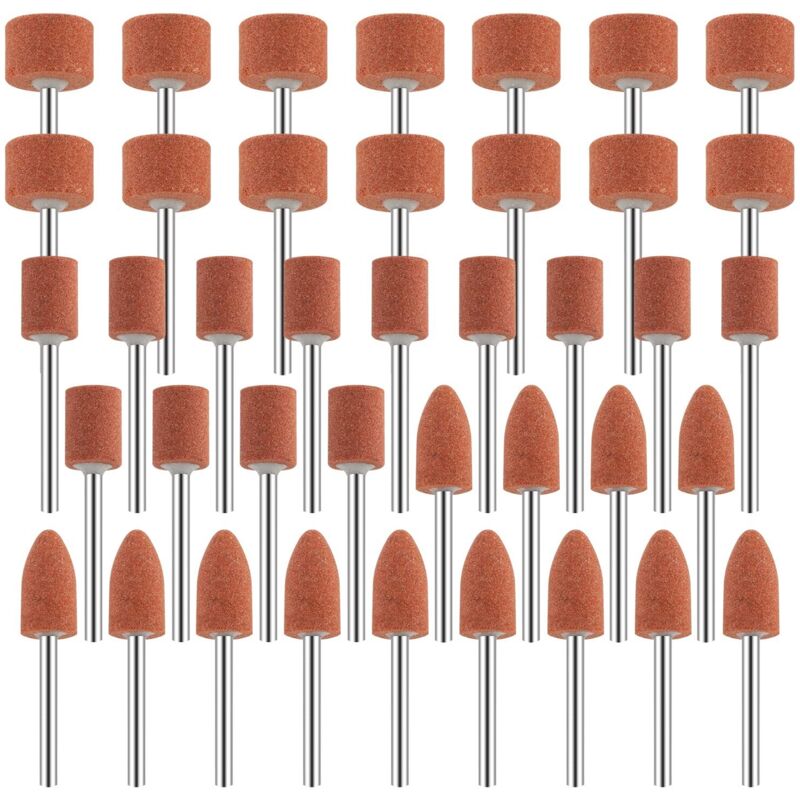 Satz Mit 42 Aluminiumoxid-schleifscheiben, 1/8"-schaft, Dremel – Schleifen, Polieren, Entgraten Von Metallen