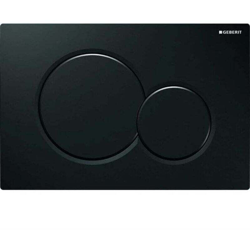 Sigma01 Schwarze Spülplatte Für Ortviai Unterputzspülkasten