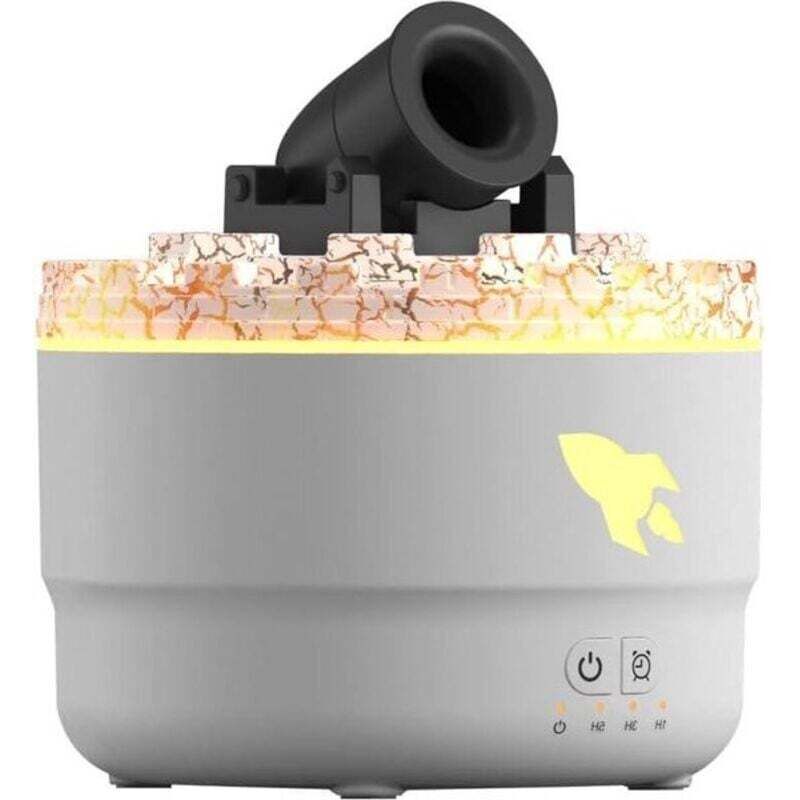 Cannon 280ml Turret Aroma-luftbefeuchter – Aromatherapie-luftbefeuchter – 2 Vernebelungsmodi – Farbige Led-beleuchtung – Automatische Abschaltung Bei Wassermangel – Für Zuhause, Büro Oder Badezimmer