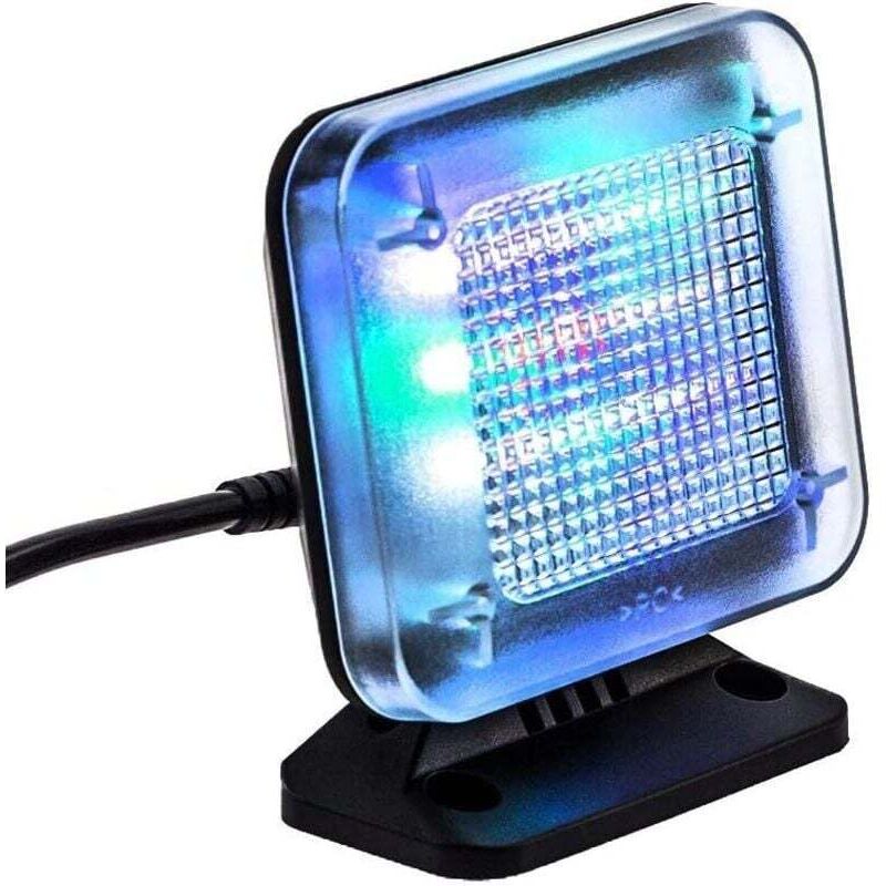 Ortviai Led-tv-simulator Mit 12 Lichtern Und 3 Programmen Für Heimsicherheit Und Einbruchschutz