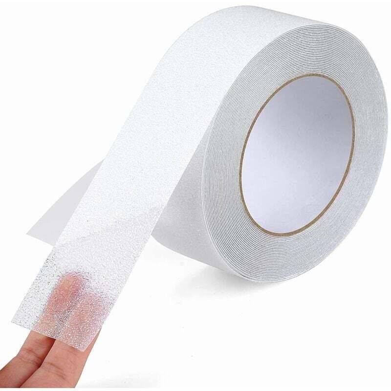 Ortviai 5 Cm X 10 M Transparentes Antirutschband Für Die Sicherheit Von Kindern, Haustieren Und Senioren