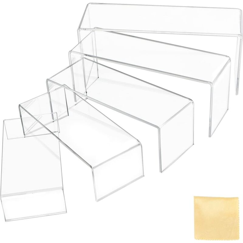 Transparenter Acryl-präsentationsständer, 5 Größen, U-förmig, Ideal Für Kuchen, Figuren Und Schmuck