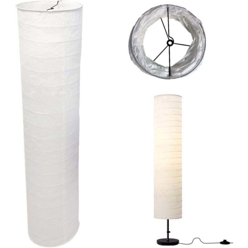 Lampenschirm Aus Weißem Reispapier Für Tisch- Oder Stehlampe – Schlafzimmer, Wohnzimmer, Büro, Hotel Ortviai