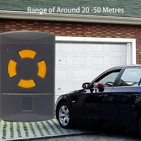 Télécommande De Porte De Garage 433,92 Mhz Pour Émetteurs Portatifs, Compatible Avec Les Modèles Hormann Hsm2, Hsm4, Hs1, Hs2, Hs4, Hse2, Hsz1, Hsz2 Et Hsp4 (2 Pièces).