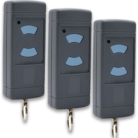 Télécommande Universelle Hörmann 868,3 Mhz Pour Ouvre-porte De Garage Hörmann (compatible Avec Les Modèles Hsm2, Hsm4, Hs1, Hs2, Hs4, Hse2, Hsz1, Hsz2 Et Hsp4), Lot De 3.dyk-