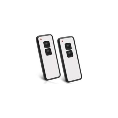 Lot De 2 Émetteurs Portatifs 433,92 Mhz Pour Porte De Garage Novotron 522, 524, 502 Max43-2, 512 Mix 43-2, 2 Canaux