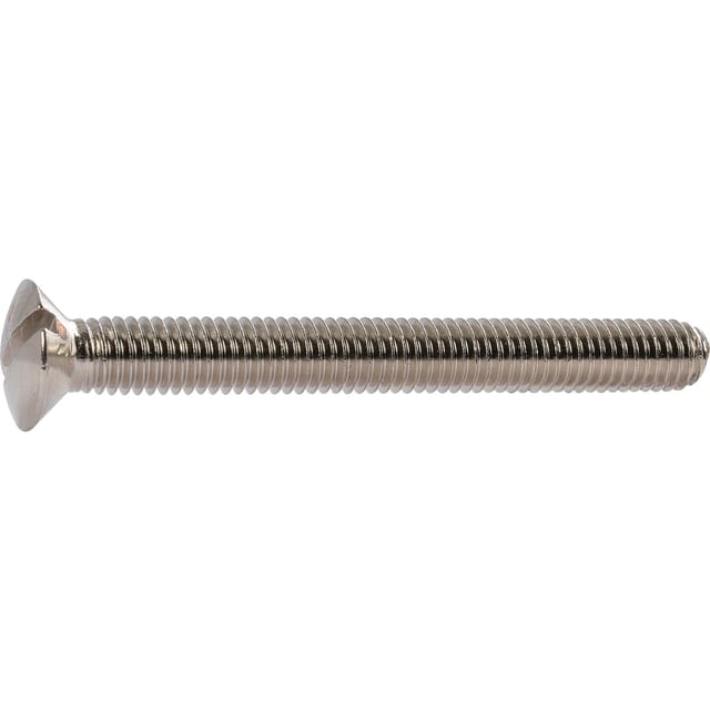 Linsensenkschraube mit Schlitz DIN 964 Messing galv.verni. M 5x 45 KP
