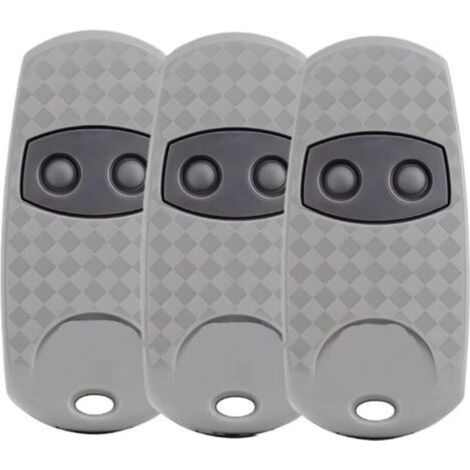 3x Télécommande Came Top-432ee 433.92mhz Télécommande Portail Et Porte De Garage Compatible Top432na/432/432ev/432a /432m/432s T432/came 432433.92mhz