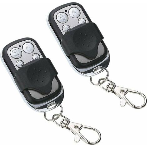 Télécommande Universelle [2 Pièces], Télécommande De Porte Universelle 433 Mhz Pour Portes De Garage Automatiques,de