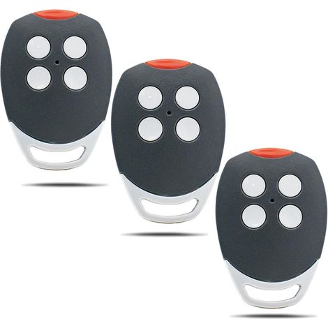Lot De 3 Télécommandes Pour Porte De Garage Ditec Gol4c, Zen2c, Zen4c, Pour Porte De Garage
