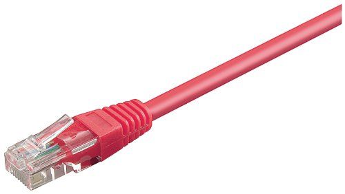 Cat 6 Patchkabel, U/utp, Magenta, Kupferkaschierter Aluminiumleiter (cca). Kabellänge 1 M