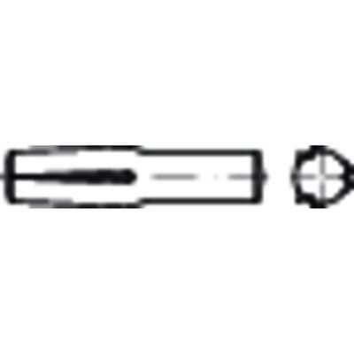 Steckkerbstift DIN 1474 Stahl blank ø12 x 50mm