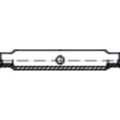 Spannschloss DIN 1478 ohne Anbauteile Stahlrohr 3.6 geschlossen M24 0 x 255mm