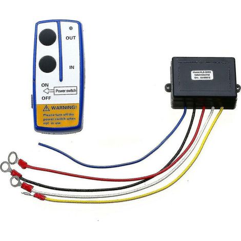 Sabir 12v Wireless Recovery Winch Remote Control Switch Handset For Jeep Atv Suv Utv