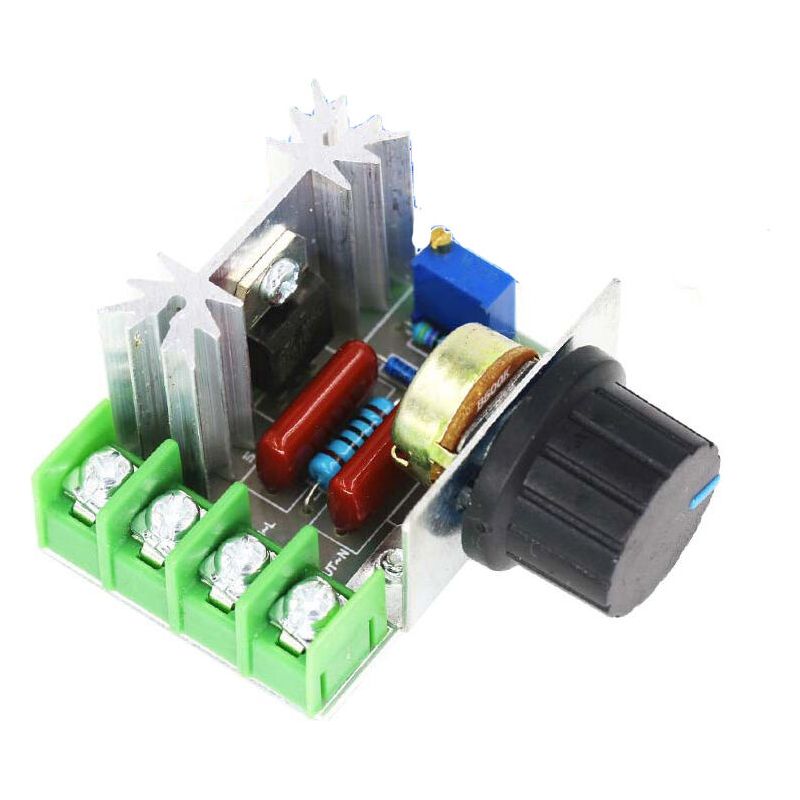 Elektronischer Hochleistungs-spannungsregler Mit Thyristor, 2000 W, Drehzahlregelung, Temperaturregelung