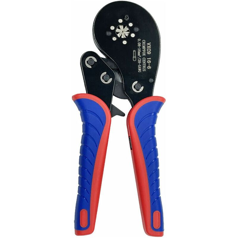 Rohrklemmen-crimpzange 0,08–16 Mm² (28–5 Awg), Multifunktions-ratschen-crimpzange, Aderendhülsen-crimpzange, Elektriker-handwerkzeug