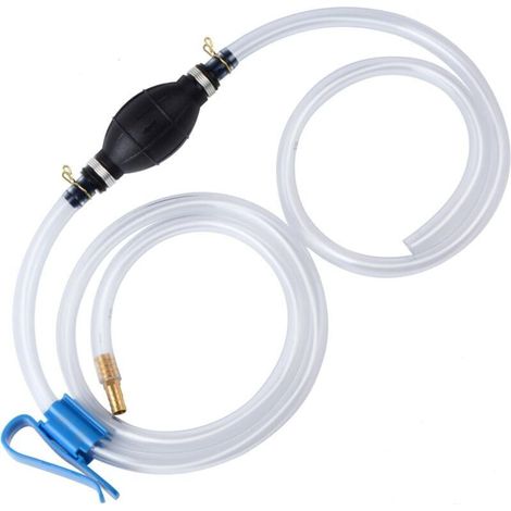 Sabir Saugpumpe Für Benzin, Diesel, Kraftstoff, Wasser, Aquarien, Manuelle Transferpumpe Mit 1 Robustem Pvc-saugschlauch (3 M)