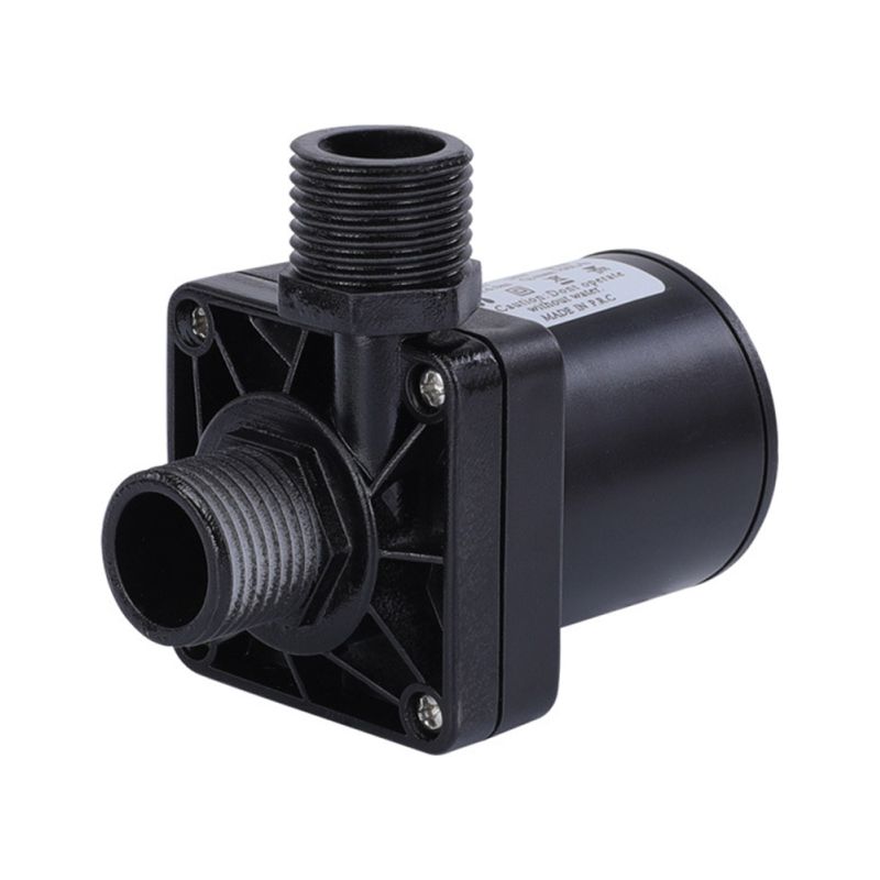 Bürstenlose Gleichstrompumpe – 12 V, 700 L/h, 20 W, Mikro-bürstenlospumpe, 5 M / 16,4 Ft, Hochtemperatur-boosterpumpe Für Aquarium, Springbrunnen, Schwimmbad, Teich, Toilette