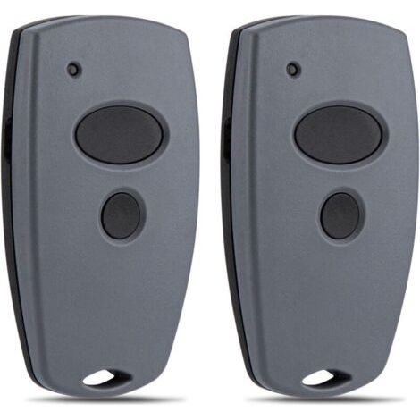 Qorva -télécommande Émetteur Manuel 868mhz Pour Marantec Digital 302/384/304/313/321/323 – Contrôle Jusqu'à 2 Portes De Garage – Lot De 2 Pièces