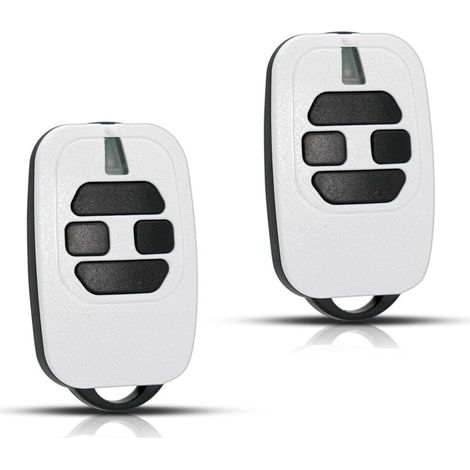 Lot De 2 Télécommandes Dea 433.92 Mhz Compatibles Gti2. Gti4. Gt2. Gt4. Mio Tr2. Tr4. Tr2n. Tr4n. Genie 273. Gold 288 – Télécommande Pour Portail Et Porte De Garage Avec Portée Jusqu’à 150 M