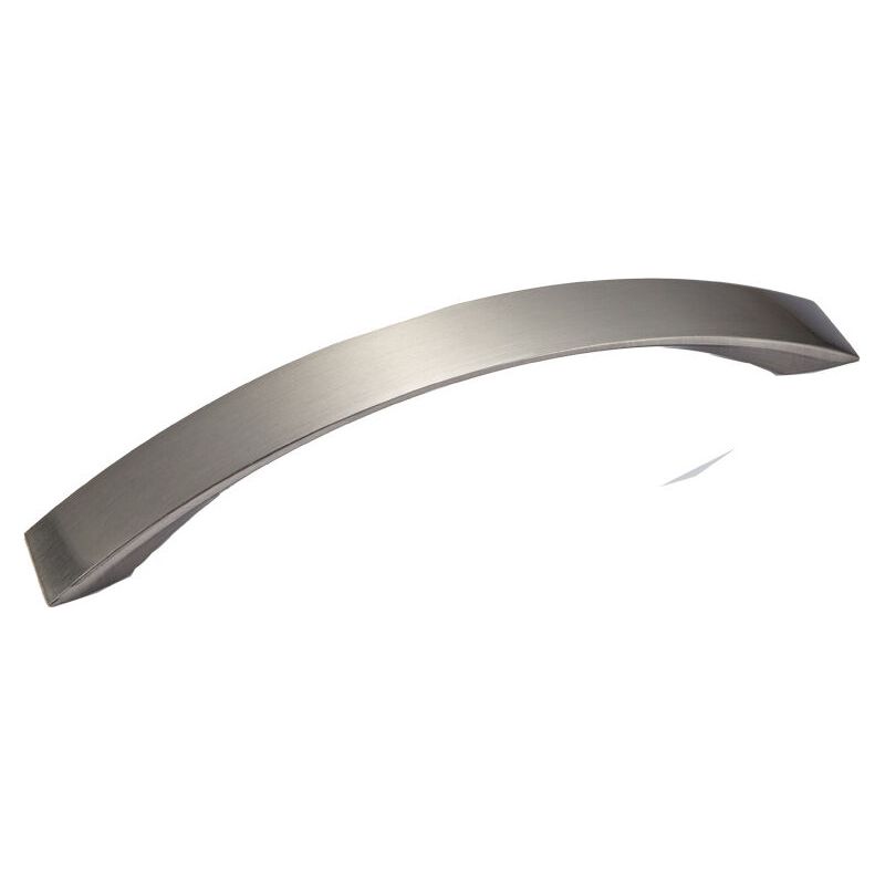 Set Mit 4 Küchenschrankgriffen – Verchromt – Türgriffe Aus Gebürstetem Nickel, Küchengriffe Aus Edelstahl, 128 Mm Lochabstand
