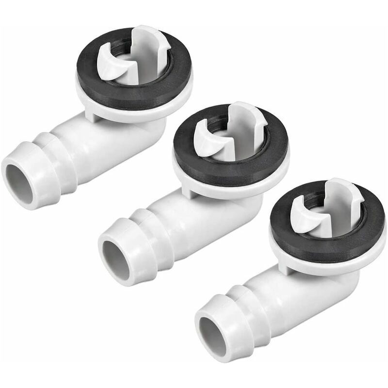 Abflussrohr-verbinder-winkelstück Für Mini-split- Und Fensterklimaanlagen, 15 Mm, 3 Stück