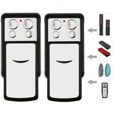 Télécommande De Garage Sdre-4031 868mhz Compatible Pour Télécommande Sommer 868mhz 4020 4026 Tx03-868-4 4021 4025 4011 4031 4035 Porte De Garage Rolling Code 868mhz (smile-2pack)