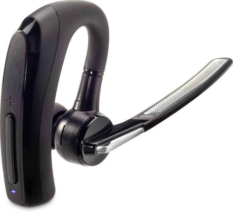 [neuwertig] B-ware Sygonix Connect Sc We 500 Bluetooth Headset Einohr Kopfhörer Ohrhörer Schwarz