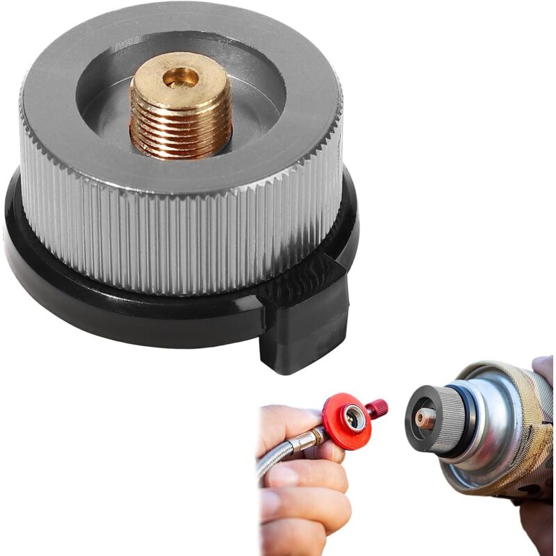 1 Stück Gaskartuschenadapter Für Campingkocher, Gaskartuschen-zu-gasflaschen-adapter, Adapter.