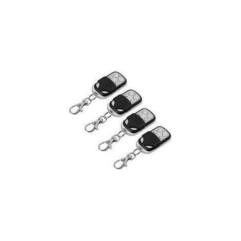 Télécommande Électrique Universelle Pour Porte De Garage, 4 Pièces, Compatible Avec Le Remplacement 433mhz
