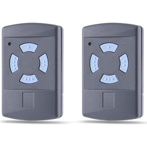 Télécommande De Porte De Garage Hörmann Hsm4-868, Télécommande 4 Boutons 868,3 Mhz Pour Ouvre-portes De Garage Hörmann Supramatic, Promatic, Rotamatic, Lineamatic, Lot De 2