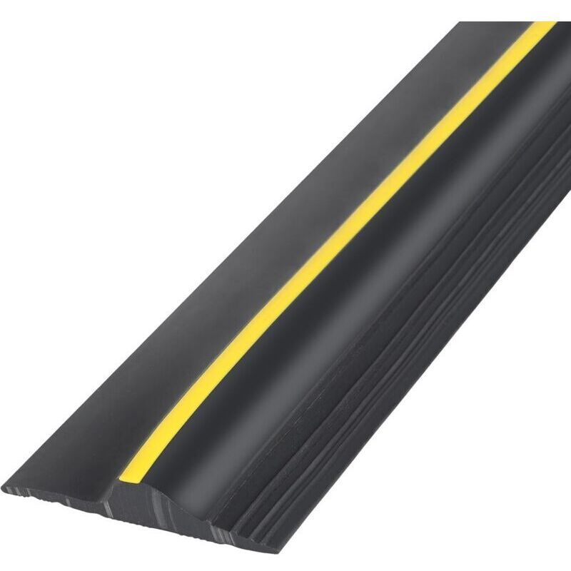 M/18 Mm Garagentorschwellendichtung, Gummidichtung, Universaldichtung Für Garagen, Gartenhäuser, Lagerhallen Und Werkstätten, Schwarz