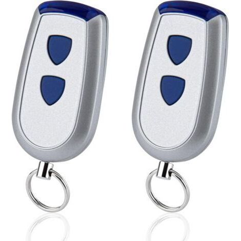 Lot De 2 Télécommande 433mhz Compatible Avec Normstahl Crawford Ea433 2ks, Ea433 4ks, T433-4, Rcu 433-2, Rcu 433-4, Ea433 2km Micro