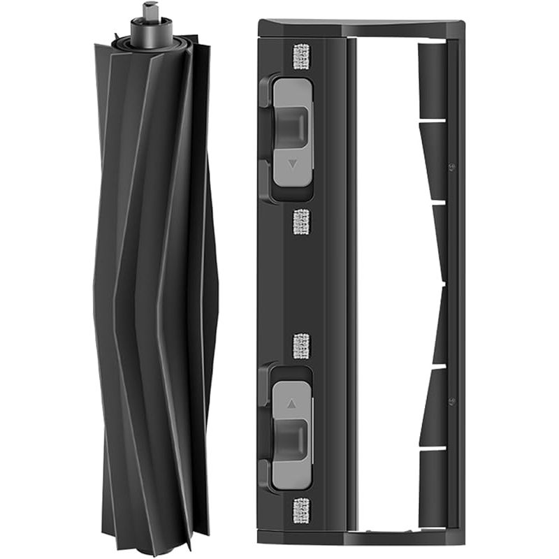 Vordere Gummibürste Und Abdeckung Für Ecovacs X1 X1e Ozmo N10 N8 N5 T20 T10 T9 T8 T5 950 Serie Staubsauger Ersatzteilset Schwarz