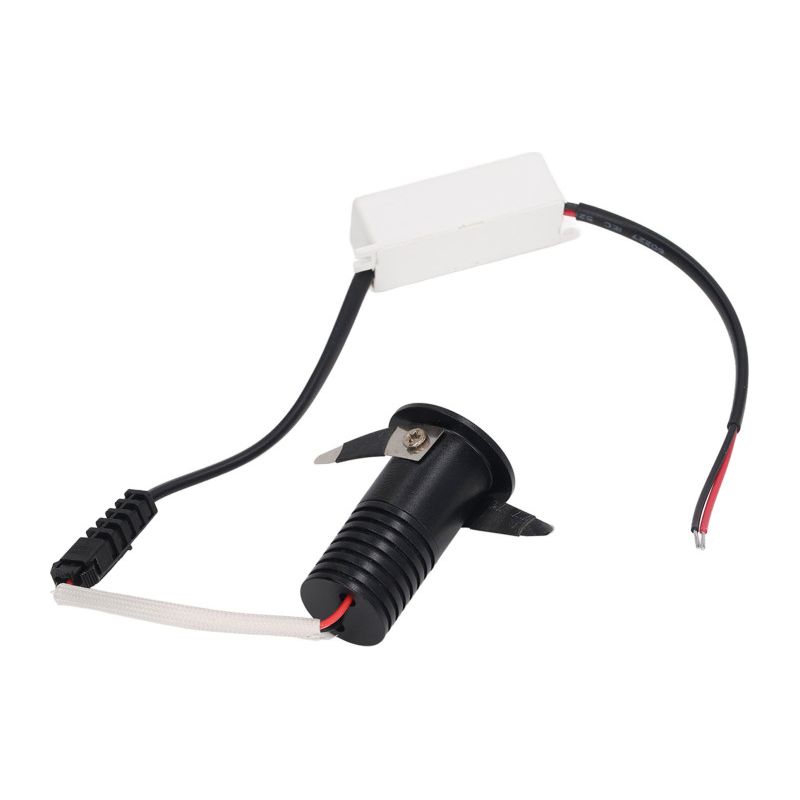 Einbau-led-spot 3 W, Mini-möbelspot Mit Led-treiber Für Küchen, Plakate Und Decken, Ac85-265v, Weißes Licht 3000k